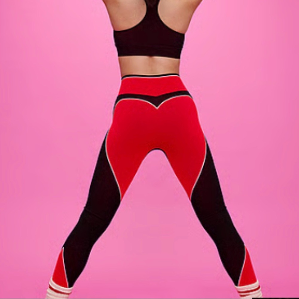 Seamless Heart Leggings